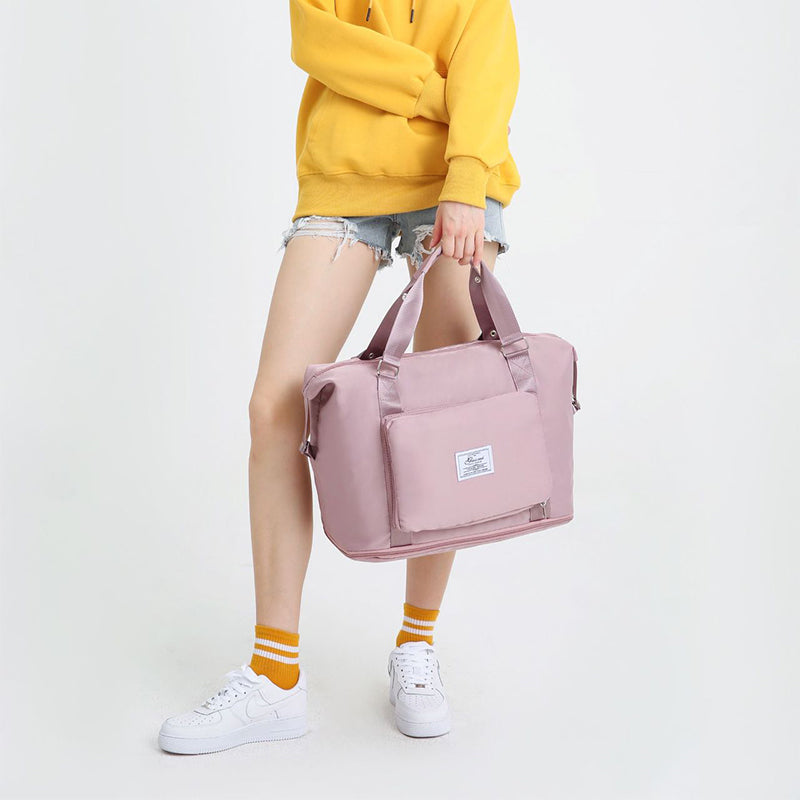 Folding Travel Bags For Backpack Handbag Sholder Bag Gym Fitness Weekender Overnight Women Folding Travel Bags For Backpack Handbag Sholder Bag Gym Fitness Weekender Overnight Women